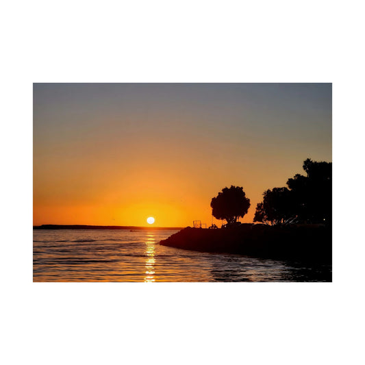 Mission Bay, San Diego | Original Photography Satin Poster