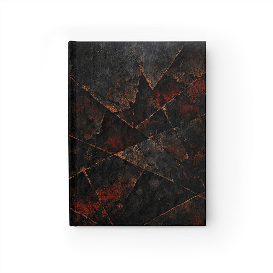 Rustic Dark Texture Journal — Blank Notebook for Sketching & Note‑Taking
