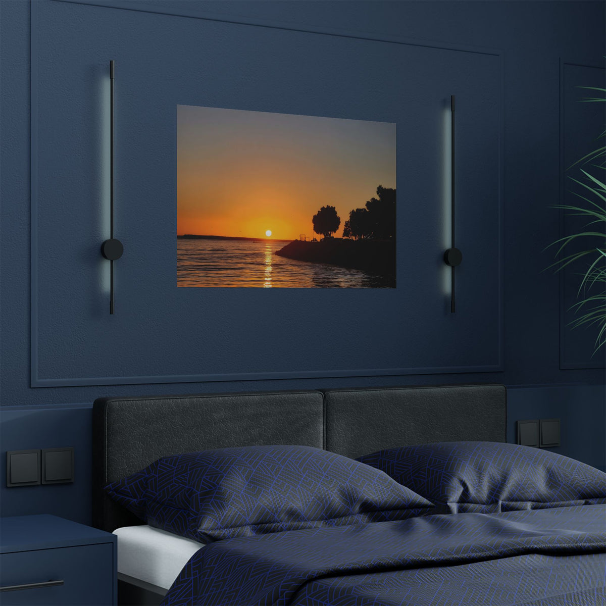 Mission Bay, San Diego | Original Photography Satin Poster