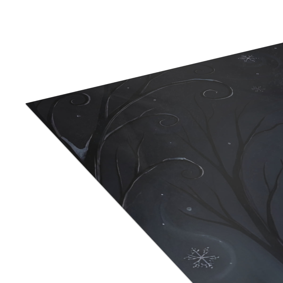 Where Crooked Trees Whisper | Eerie Christmas Greeting Card