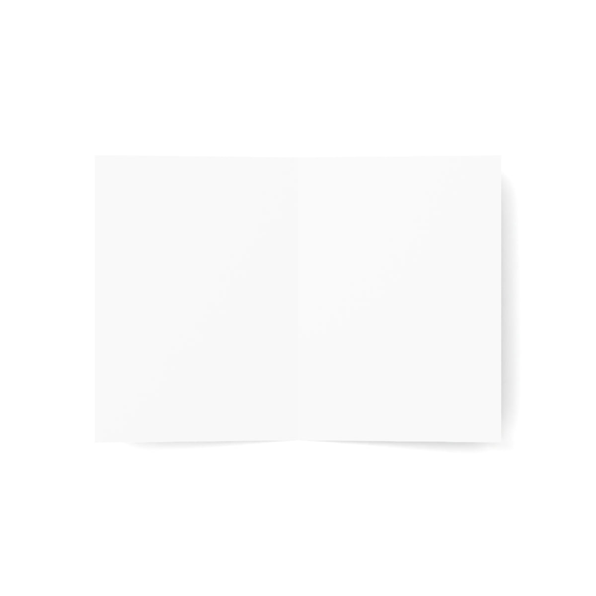 Yuletide Gothic Greeting Card — Dark Winter Castle Holiday Card with Poetic Verse (1/10/30/50 pack)