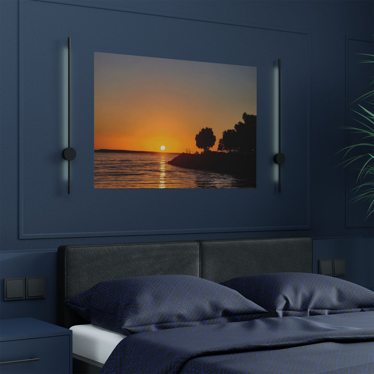 Mission Bay, San Diego | Original Photography Satin Poster