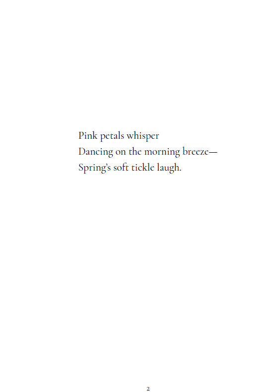 Petals at Play: Joyful Haiku to Brighten Your Day