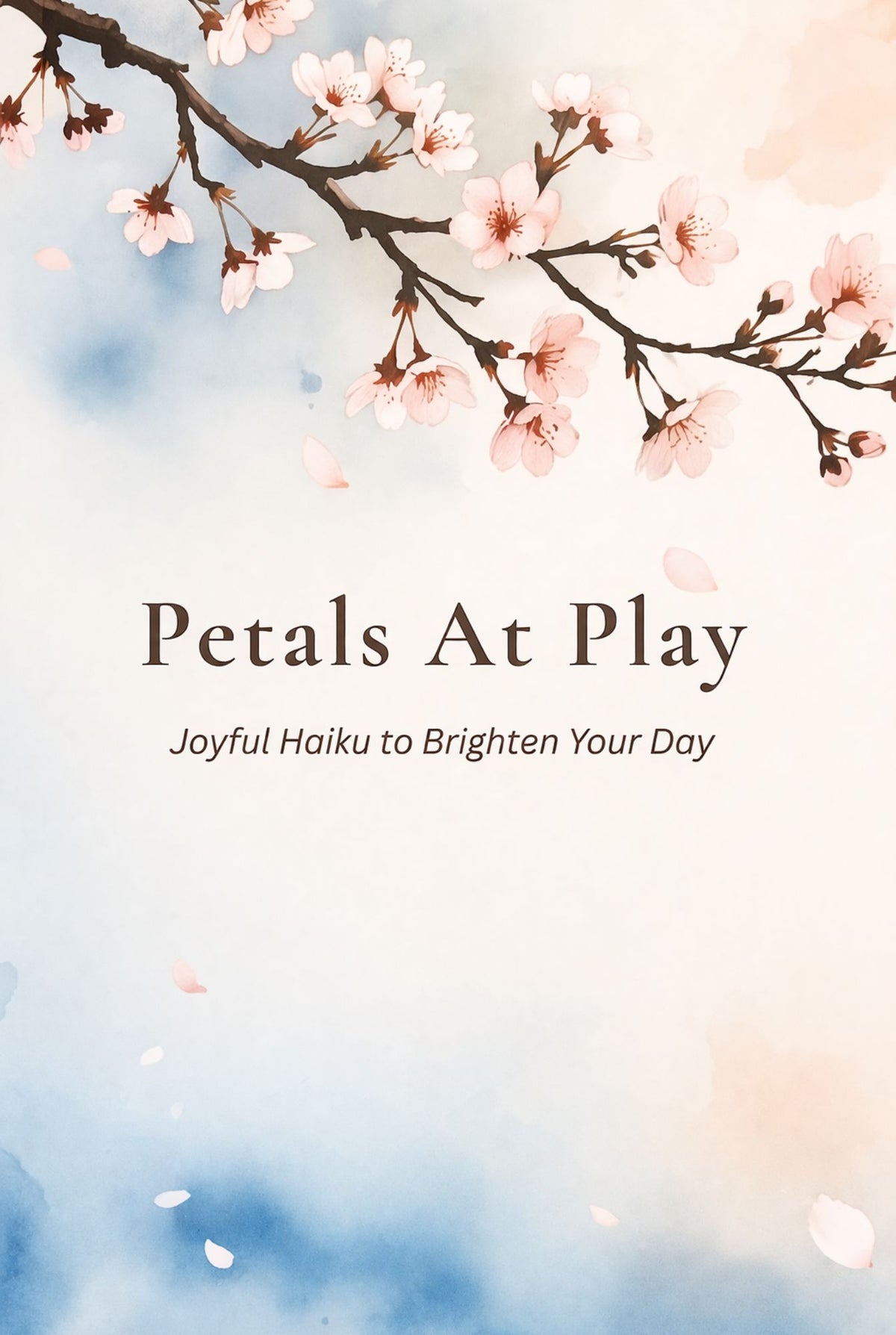 Petals at Play haiku collection cover, digital download